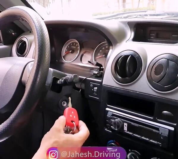 عکس فرمان ماشین پراید