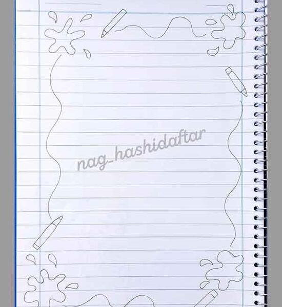 عکس ایده نقاشی فانتزی دخترانه ساده