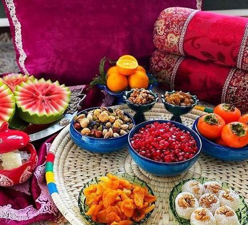 عکس های سفره شب یلدا