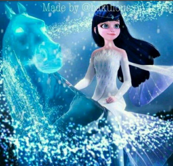 عکس لیدی باگ بنفش