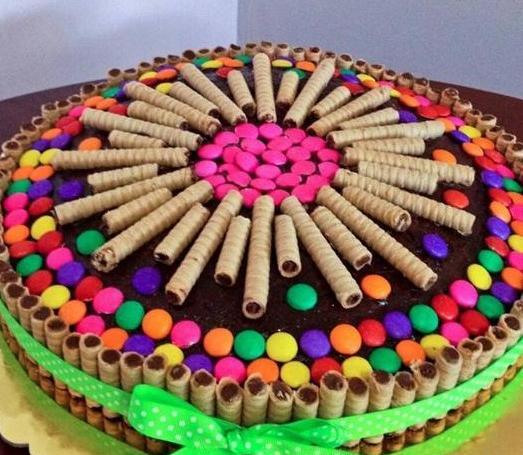 عکس های تزیین کیک تولد خانگی