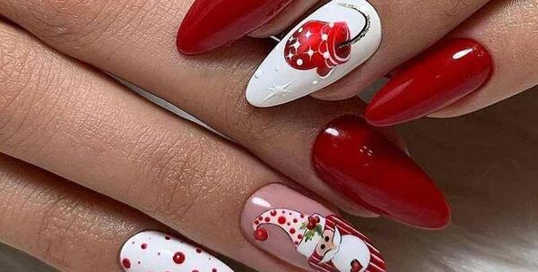 عکس مدل ناخن ژلیش قرمز