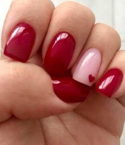 عکس مدل ناخن ژلیش قرمز