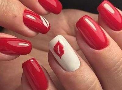 عکس مدل ناخن ژلیش قرمز