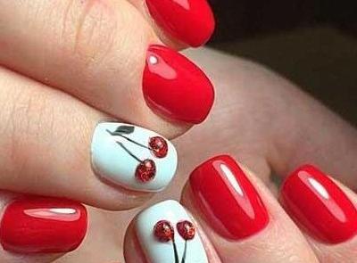عکس مدل ناخن ژلیش قرمز