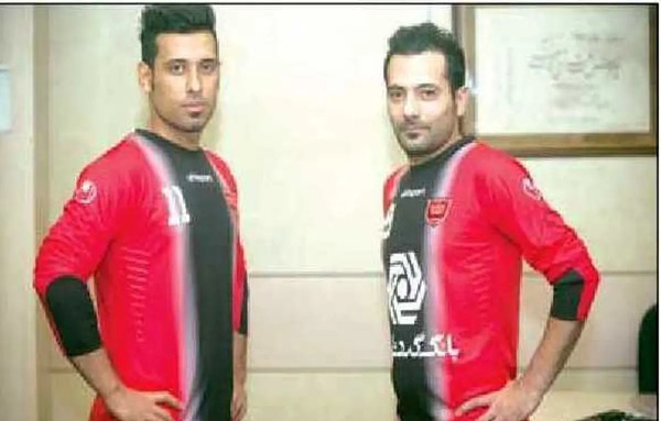 عکس پیراهن جدید پرسپولیس