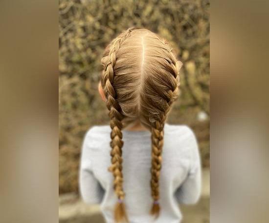 عکس بافت مو دختر بچه ساده