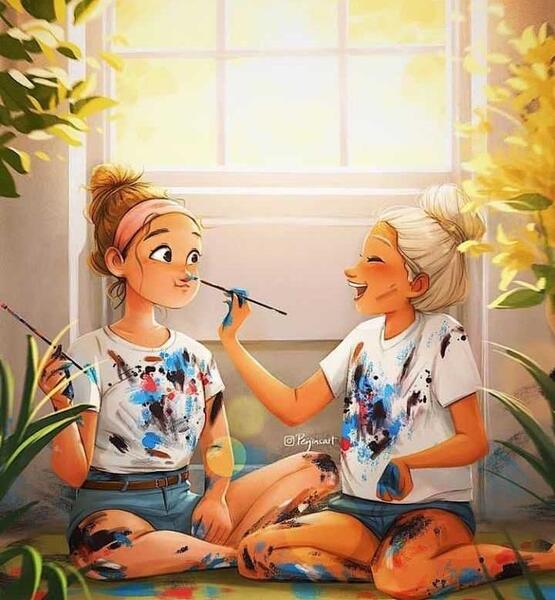 عکس نقاشی فانتزی ویسگون
