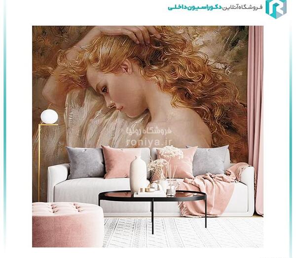 عکس کاغذ دیواری دخترانه برای اتاق