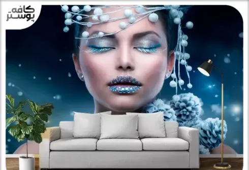 عکس کاغذ دیواری دخترانه برای اتاق