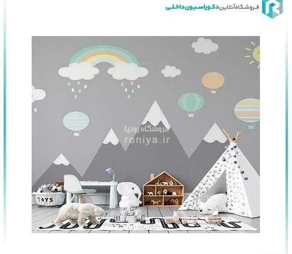 عکس کاغذ دیواری دخترانه برای اتاق