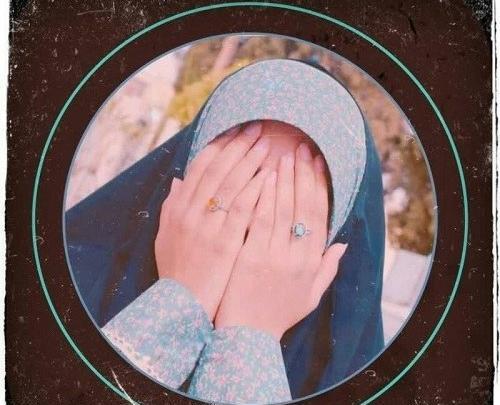 عکس دختر با حجاب در کربلا