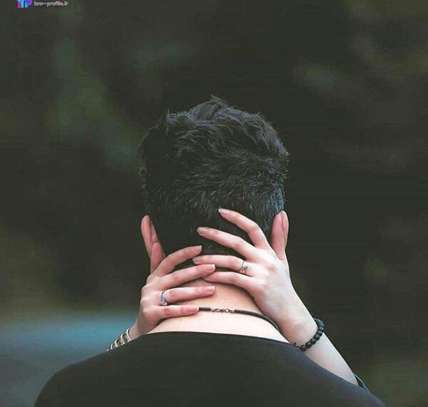 عکس پروفایل عاشقانه دونفره نقاشی
