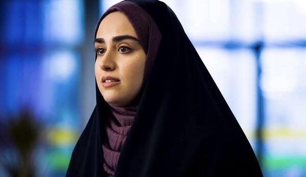 عکس هانیه غلامی با چادر