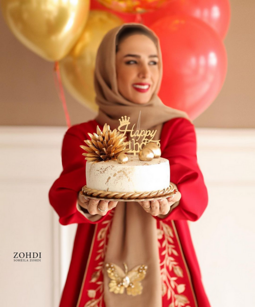 عکس های تولد سوگل طهماسبی