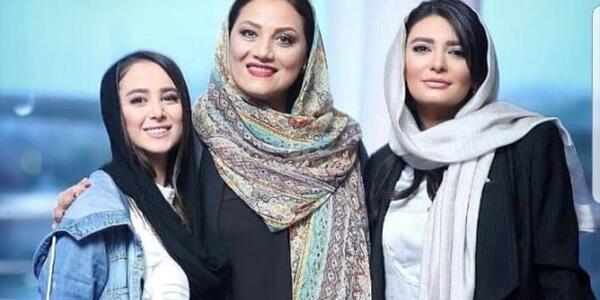 عکس شبنم مقدمی و همسرش و فرزندش