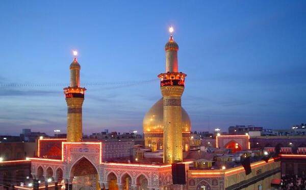 عکس ثواب زیارت امام حسین