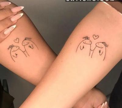 عکس تاتو روی دست پسر
