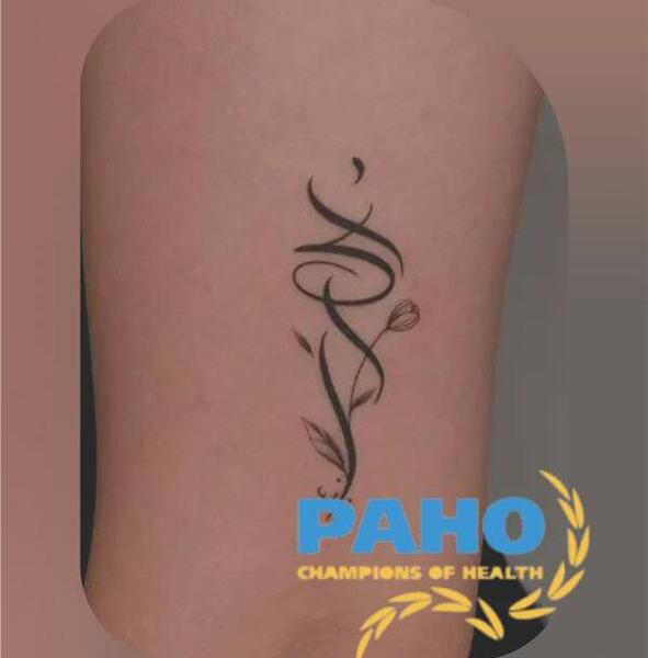 عکس تاتو روی دست پسر