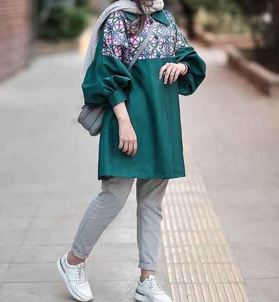 عکس مدل مانتو جدید کوتاه