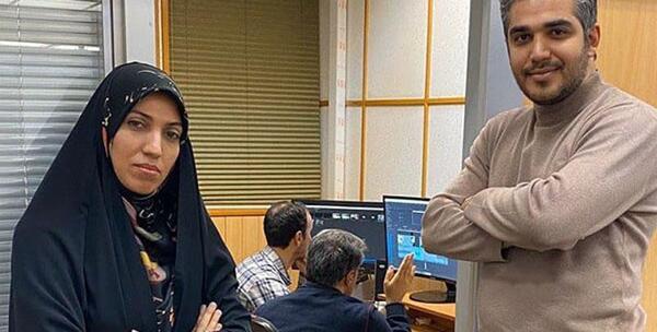 عکس مجری بدون تعارف