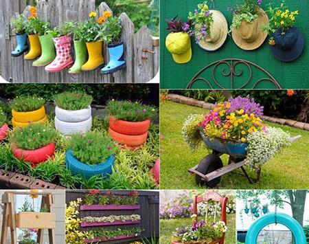 عکس ایده برای زیباسازی باغ