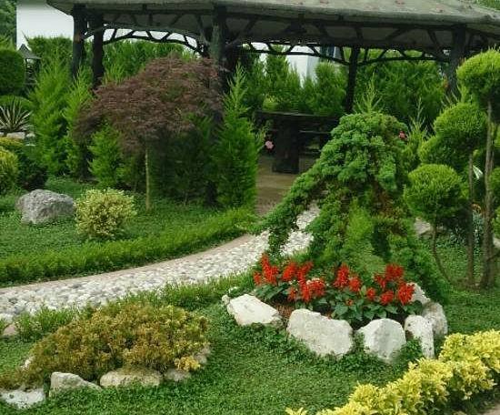 عکس ایده برای زیباسازی باغ