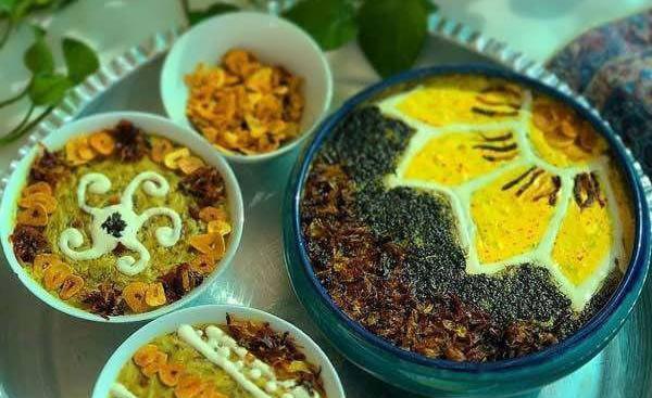 عکس آش رشته نذری