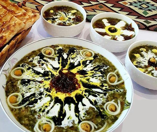عکس آش رشته نذری