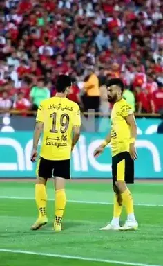 عکس از مهدی طارمی و رامین رضاییان