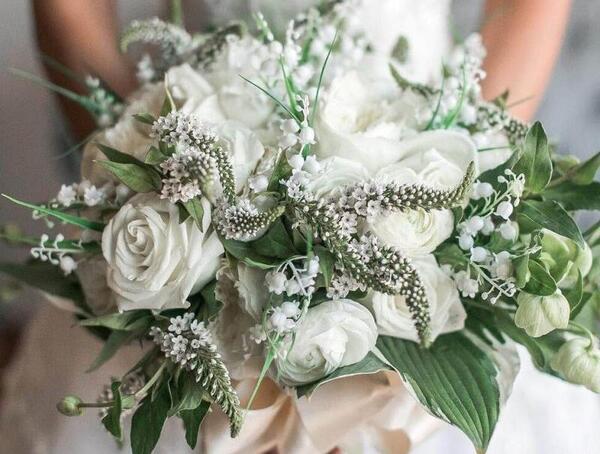 عکس دسته گل عروس شیک