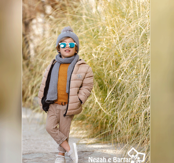 ژست عکس بچه