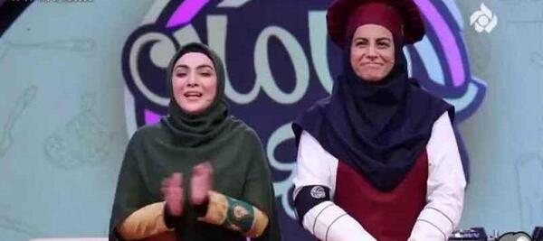 عکس مجری آشپزی با مامان