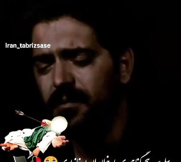 عکس حاج قاسم سلیمانی غمگین