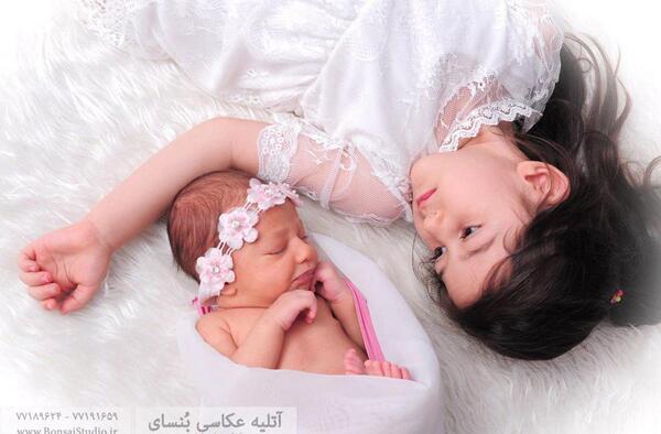 عکس فرشته نوزاد
