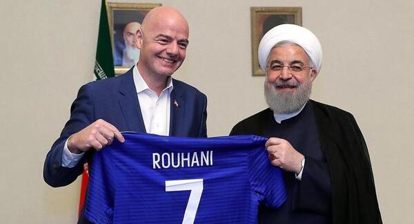 عکس علی کریمی و احمدی نژاد