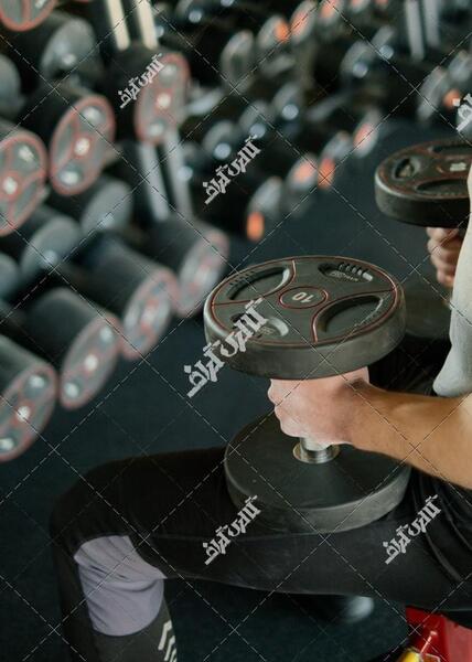 عکس کفش ورزشی دمبل