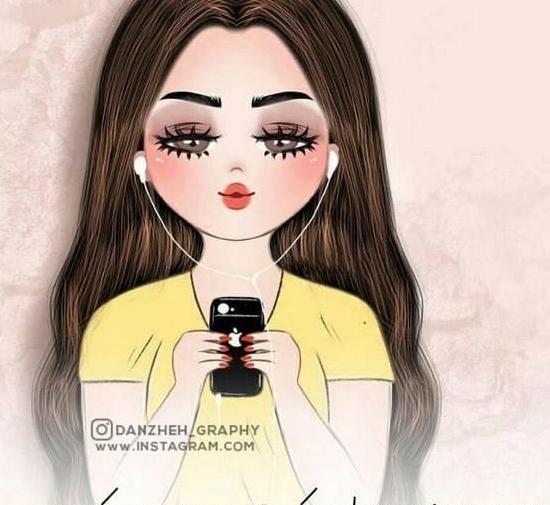 عکس نوشته فانتزی غمگین
