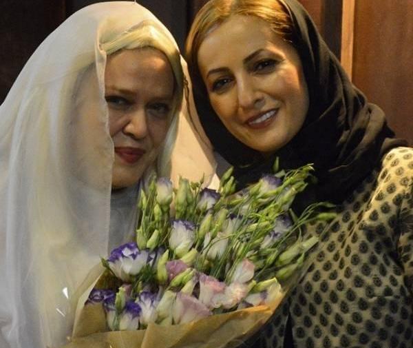 عکس شقایق دهقان و همسر