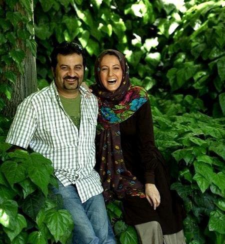 عکس شقایق دهقان و همسر