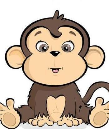 عکس میمون فانتزی و کارتونی