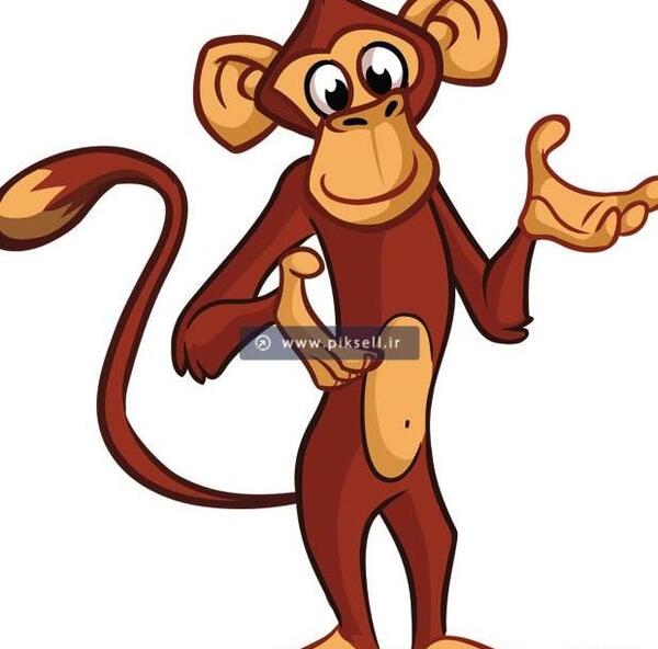 عکس میمون فانتزی و کارتونی