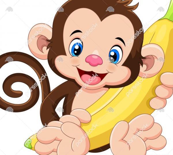 عکس میمون فانتزی و کارتونی