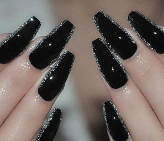 عکس طرح ناخن خفن گنگ