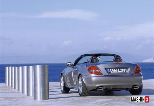 عکس ماشین بنز کلاس slk slk200