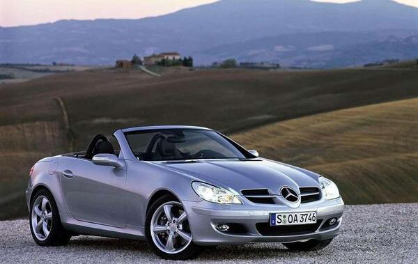 عکس ماشین بنز کلاس slk slk200