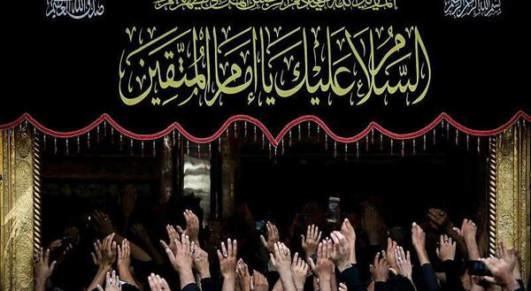 عکسی از گنبد امام حسین