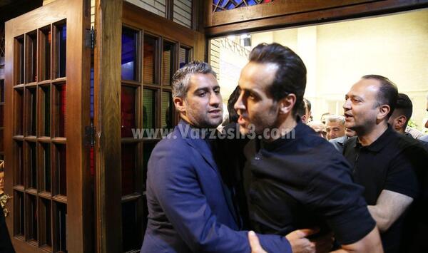 عکس علی کریمی و فرهاد مجیدی