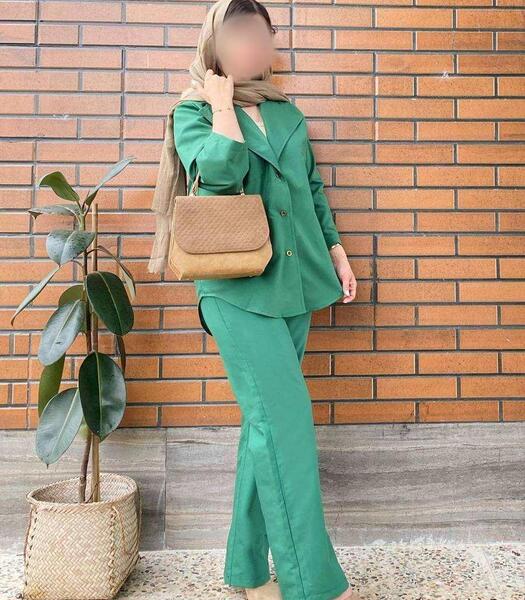 عکس ست پیراهن و شلوار زنانه