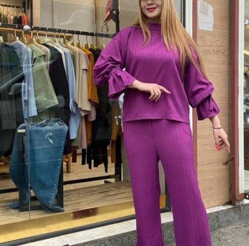 عکس ست پیراهن و شلوار زنانه